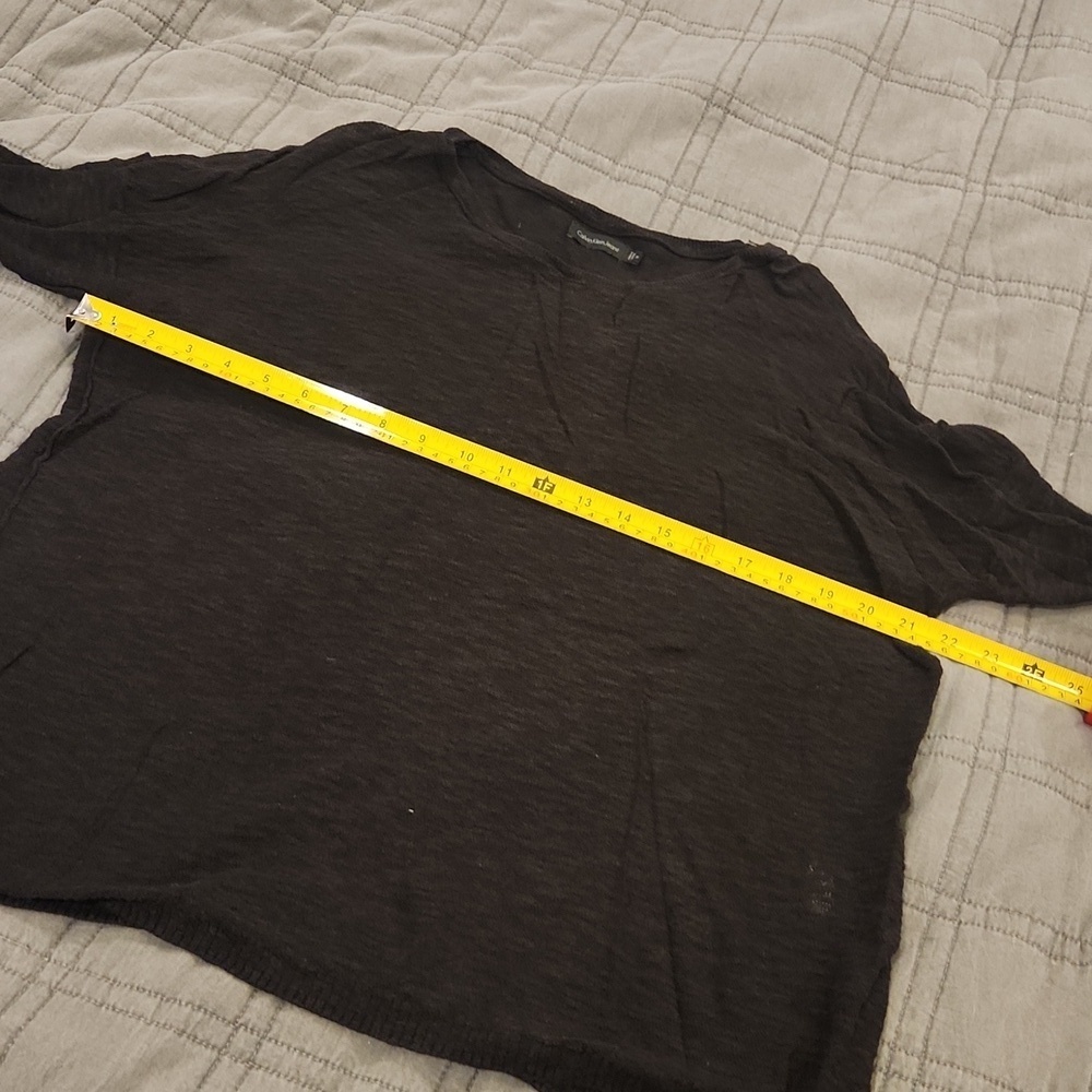 Calvin Klein Jeans Black Crew Neck Sweater Size M! - Picture 3 of 4